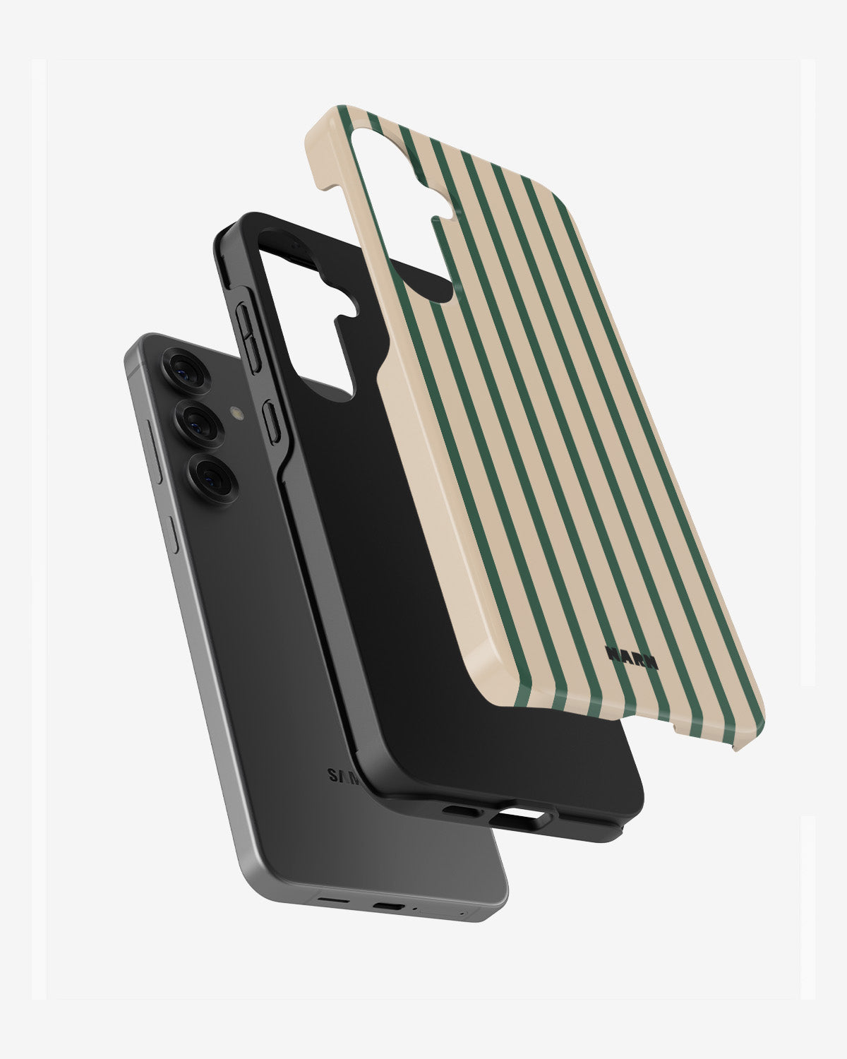 Samsung Galaxy S23 FE Tough Case – Evergreen Stripe - View 2