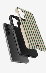 Samsung Galaxy S23 FE Tough Case – Evergreen Stripe - View 2