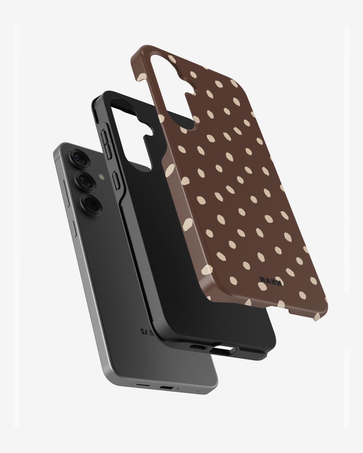 Samsung Galaxy S23 FE Tough Case – Choco Dots - View 2