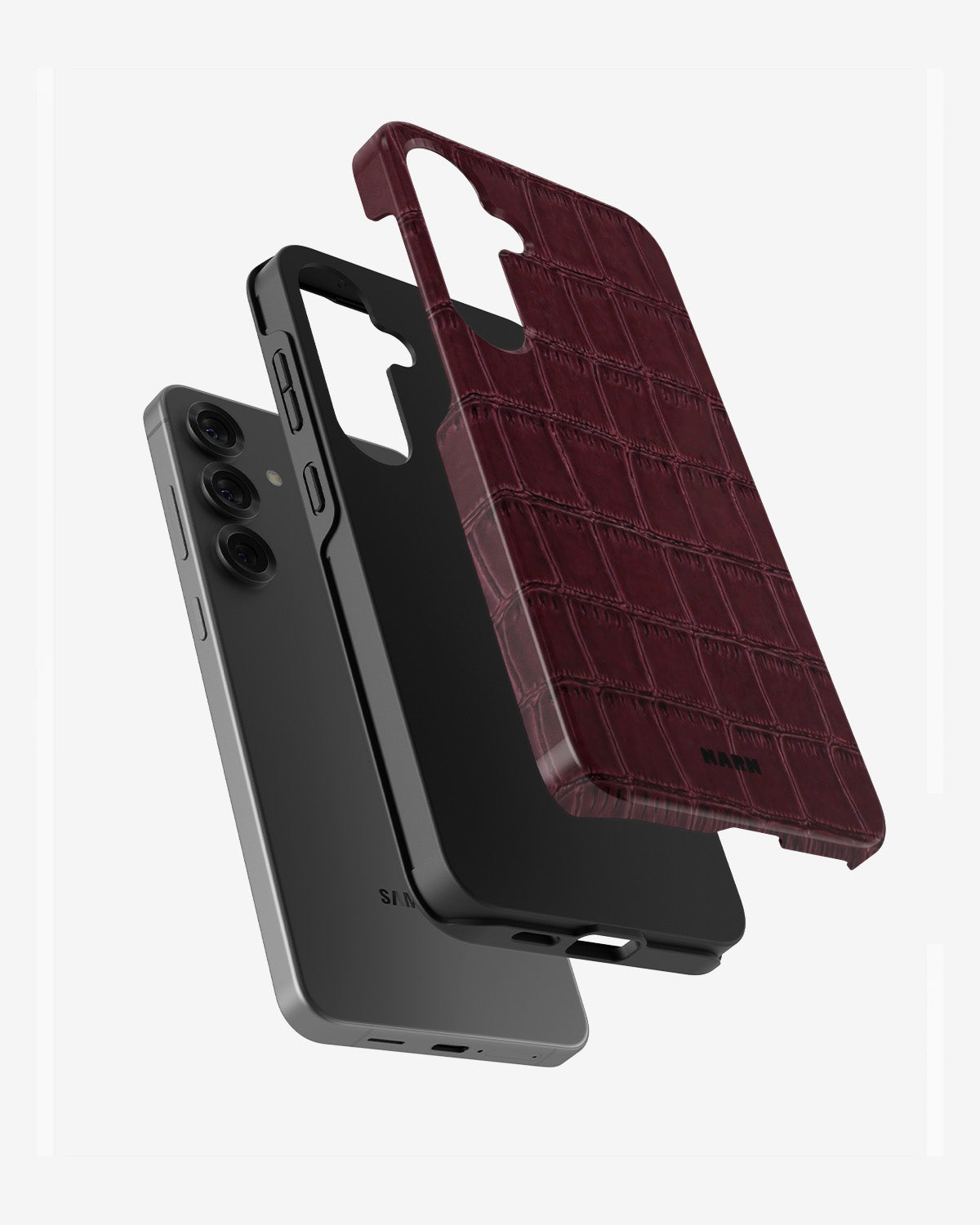 Samsung Galaxy S23 FE Tough Case – Rouge Croc - View 2