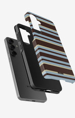 Samsung Galaxy S23 FE Tough Case – Latte Lines - View 2