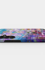 Samsung Galaxy S23 FE Tough Case – Purple Hearts - View 3