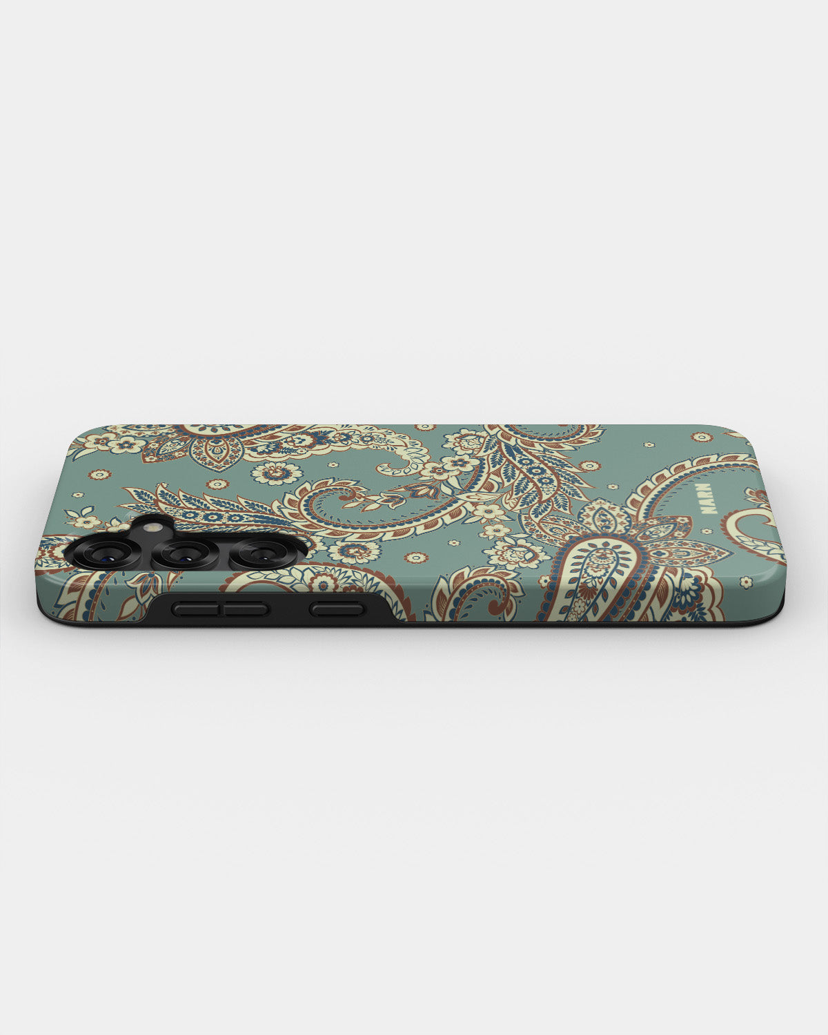 Samsung Galaxy S23 FE Tough Case – Paisley Green - View 3