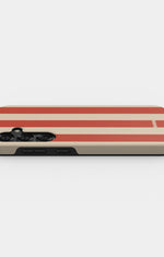 Samsung Galaxy S23 FE Tough Case – Sunset Stripes - View 3