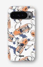 Google Pixel 11 Pro Tough Case – Apricot Sneakers - View 1