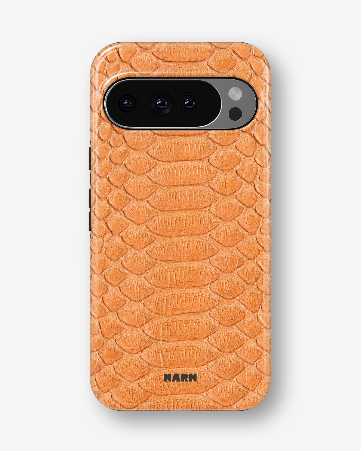 Google Pixel 11 Pro Tough Case – Orange Snake - View 1