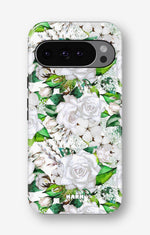 Google Pixel 11 Pro Tough Case – White Bloom - View 1