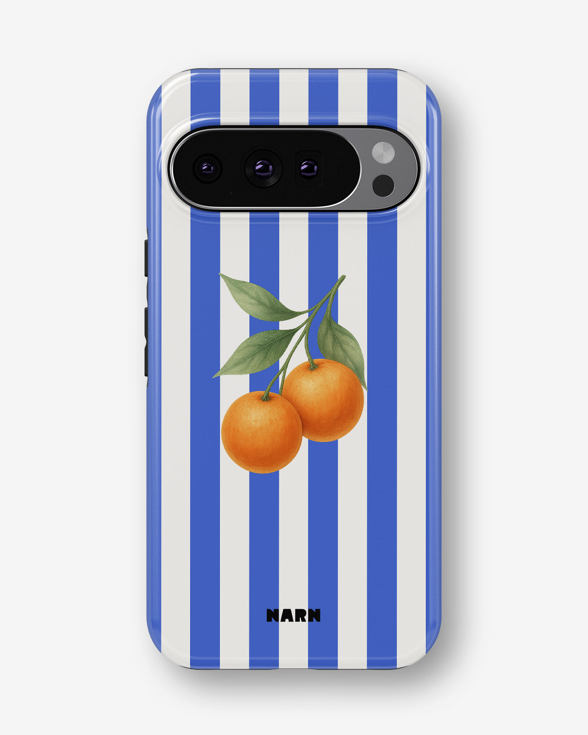 Google Pixel 11 Pro Tough Case – Orange Stripes - View 1