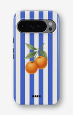 Google Pixel 11 Pro Tough Case – Orange Stripes - View 1