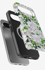 Google Pixel 11 Pro Tough Case – White Bloom - View 2