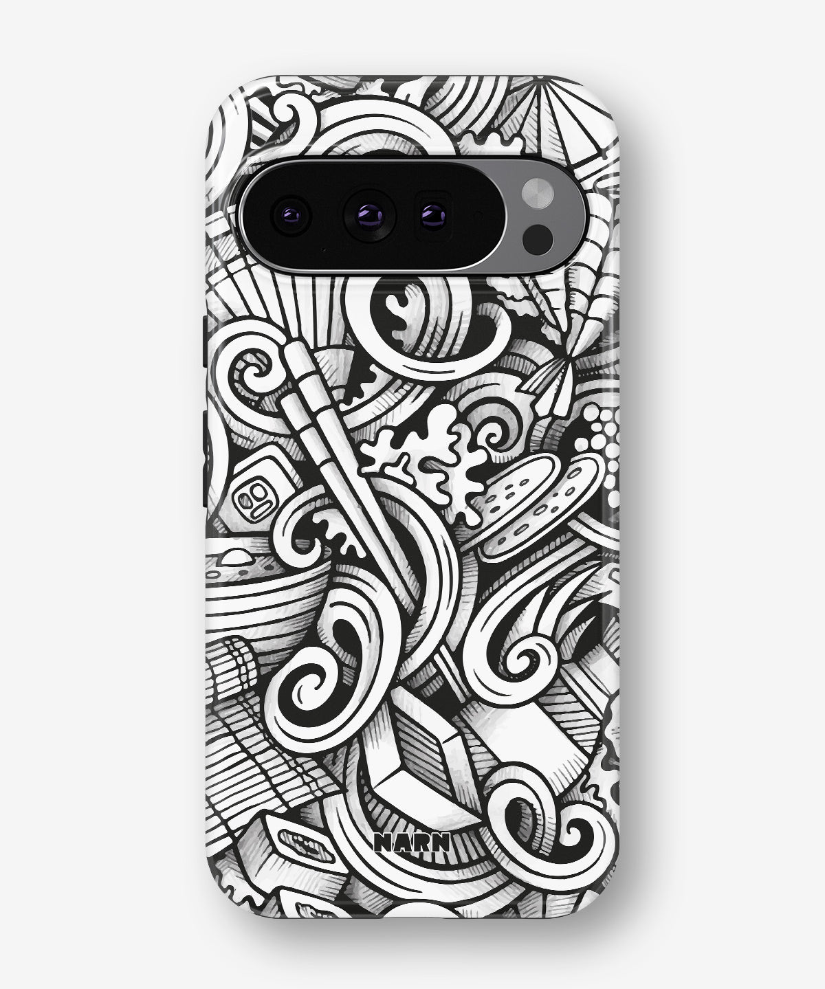 Google Pixel 11 Tough Case – Japanese Pattern - View 1