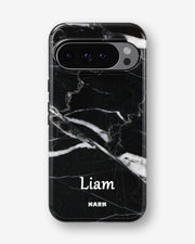 Google Pixel 11 Tough Case – Custom - Black Marble - View 1