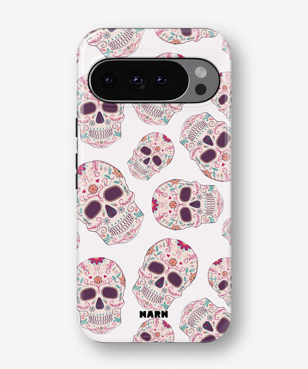 Google Pixel 11 Tough Case – Calavera Skulls - View 1