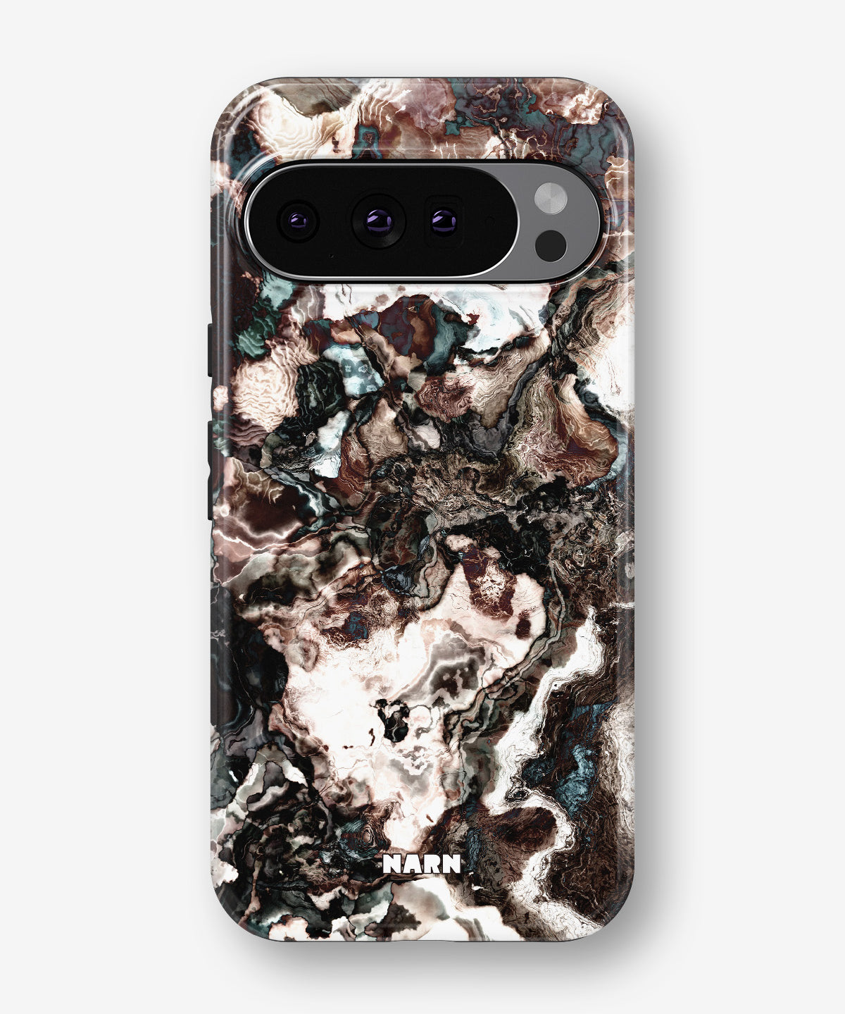 Google Pixel 11 Tough Case – Marble Brown - View 1