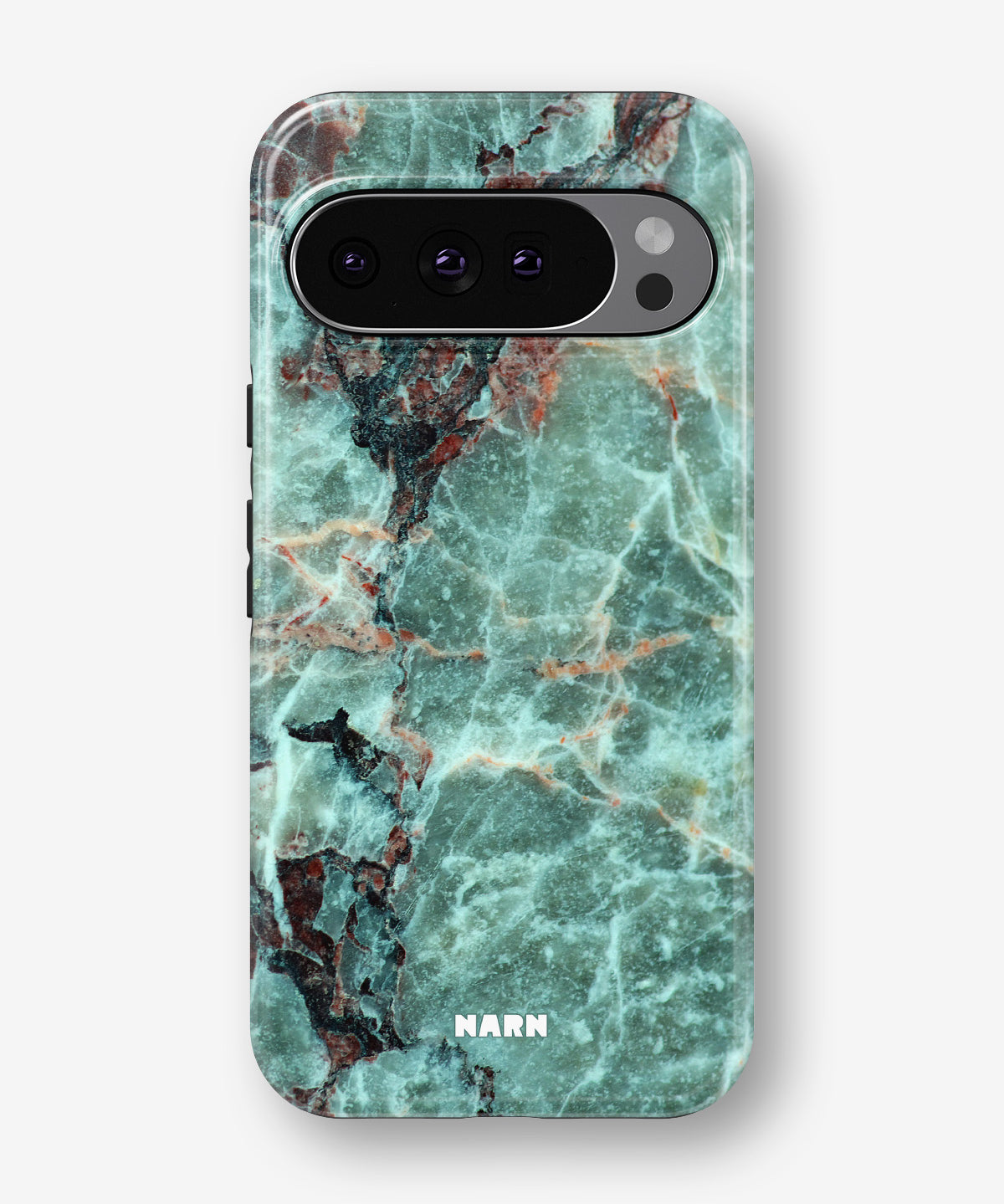 Google Pixel 11 Tough Case – Green Marble - View 1