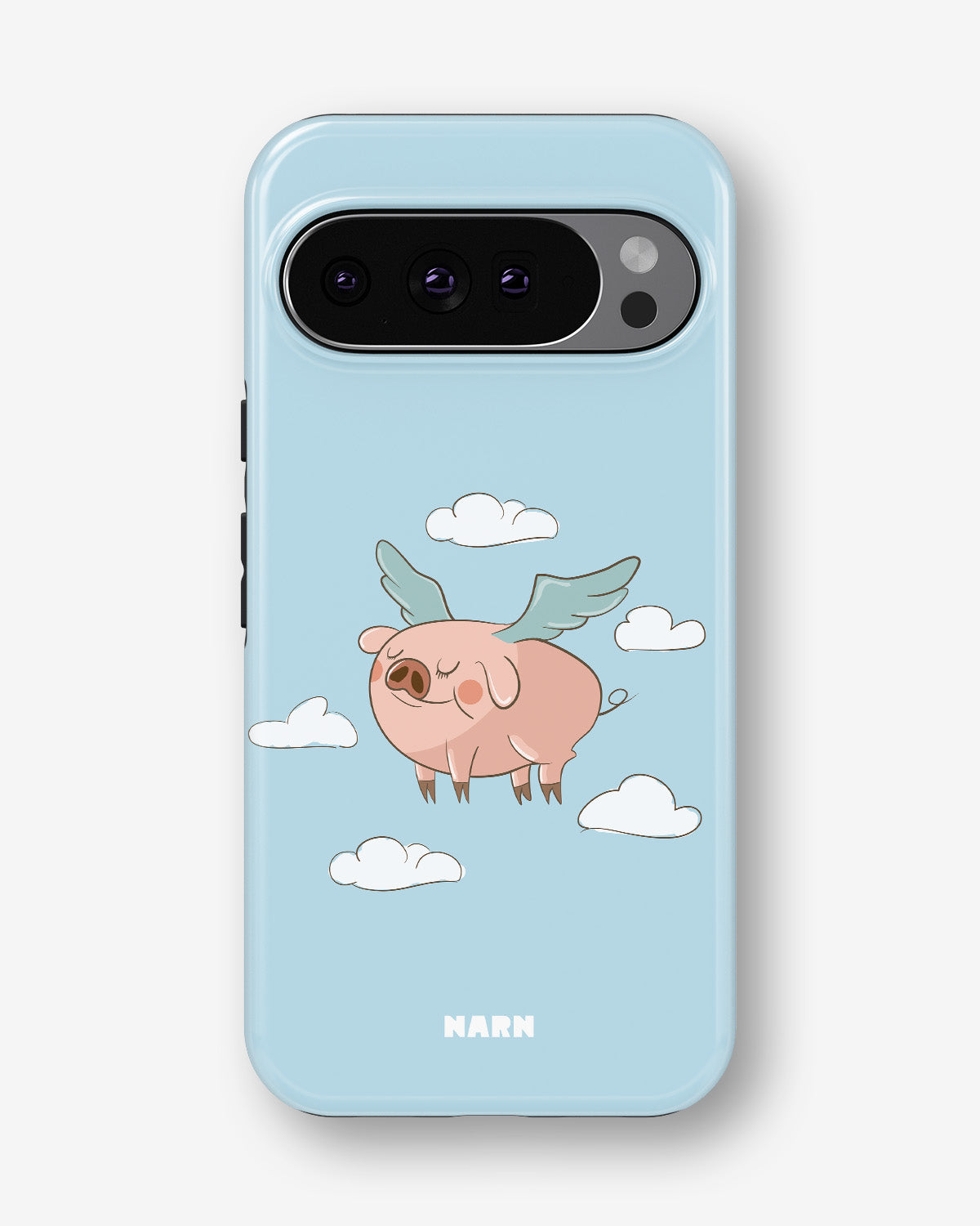 Google Pixel 11 Tough Case – Dreamy Pig - View 1