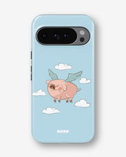 Google Pixel 11 Tough Case – Dreamy Pig - View 1