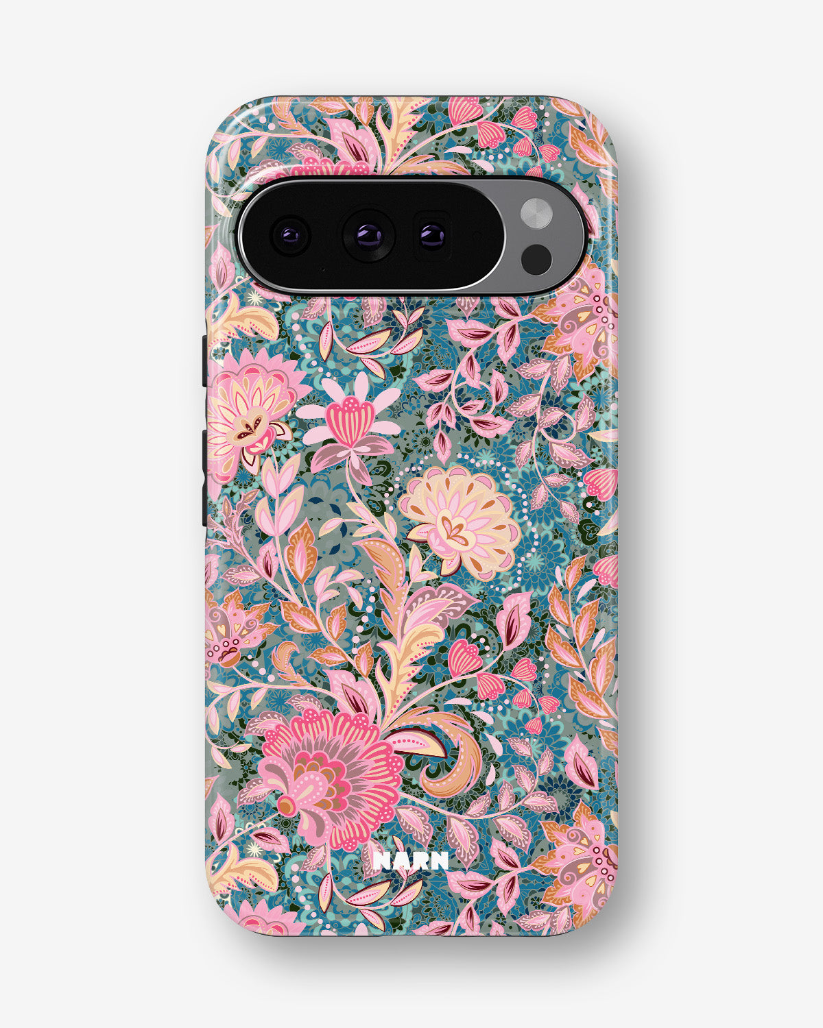 Google Pixel 11 Tough Case – Fantasy Flowers - View 1