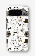 Google Pixel 11 Tough Case – Cartoon Cats - View 1