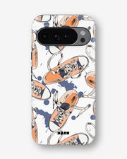 Google Pixel 11 Tough Case – Apricot Sneakers - View 1