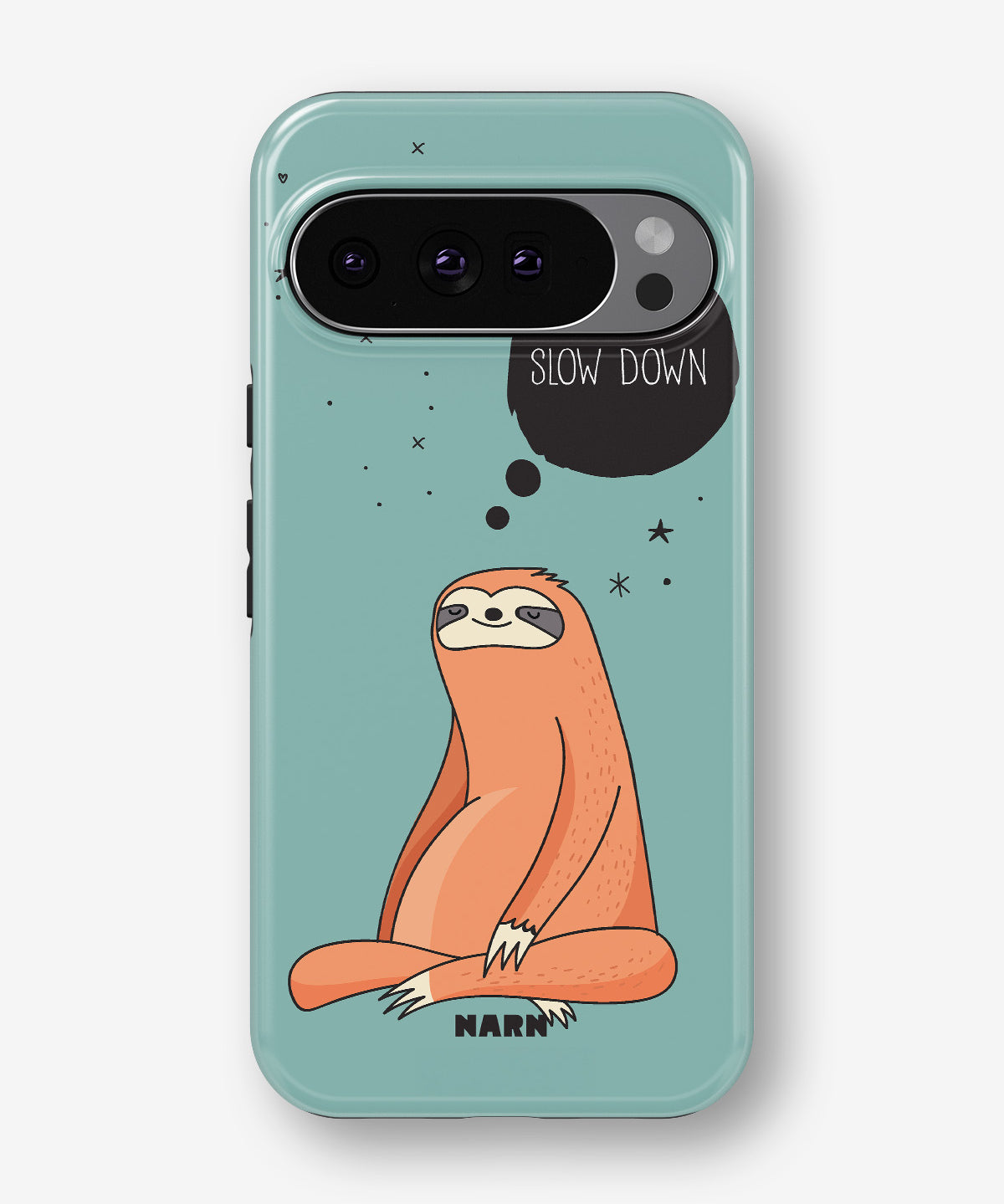 Google Pixel 11 Tough Case – Slow Down Sloth - View 1