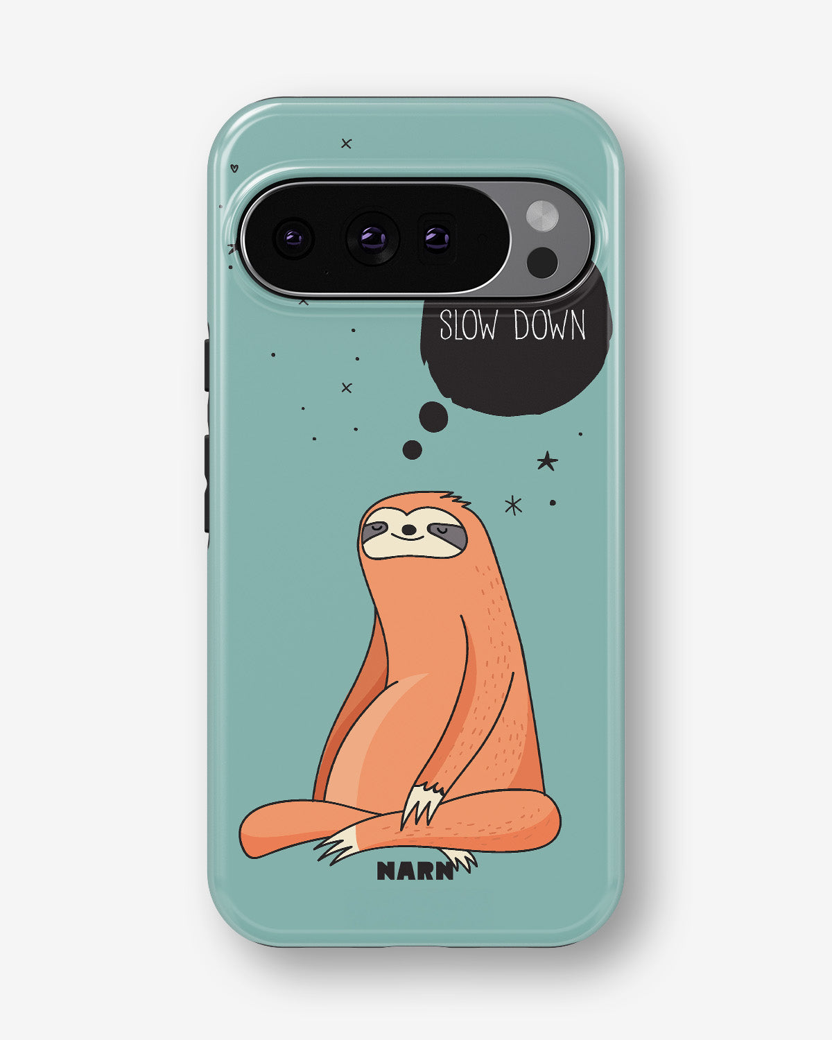 Google Pixel 11 Tough Case – Slow Down Sloth - View 1