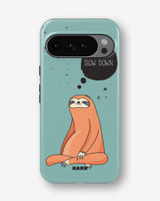 Google Pixel 11 Tough Case – Slow Down Sloth - View 1