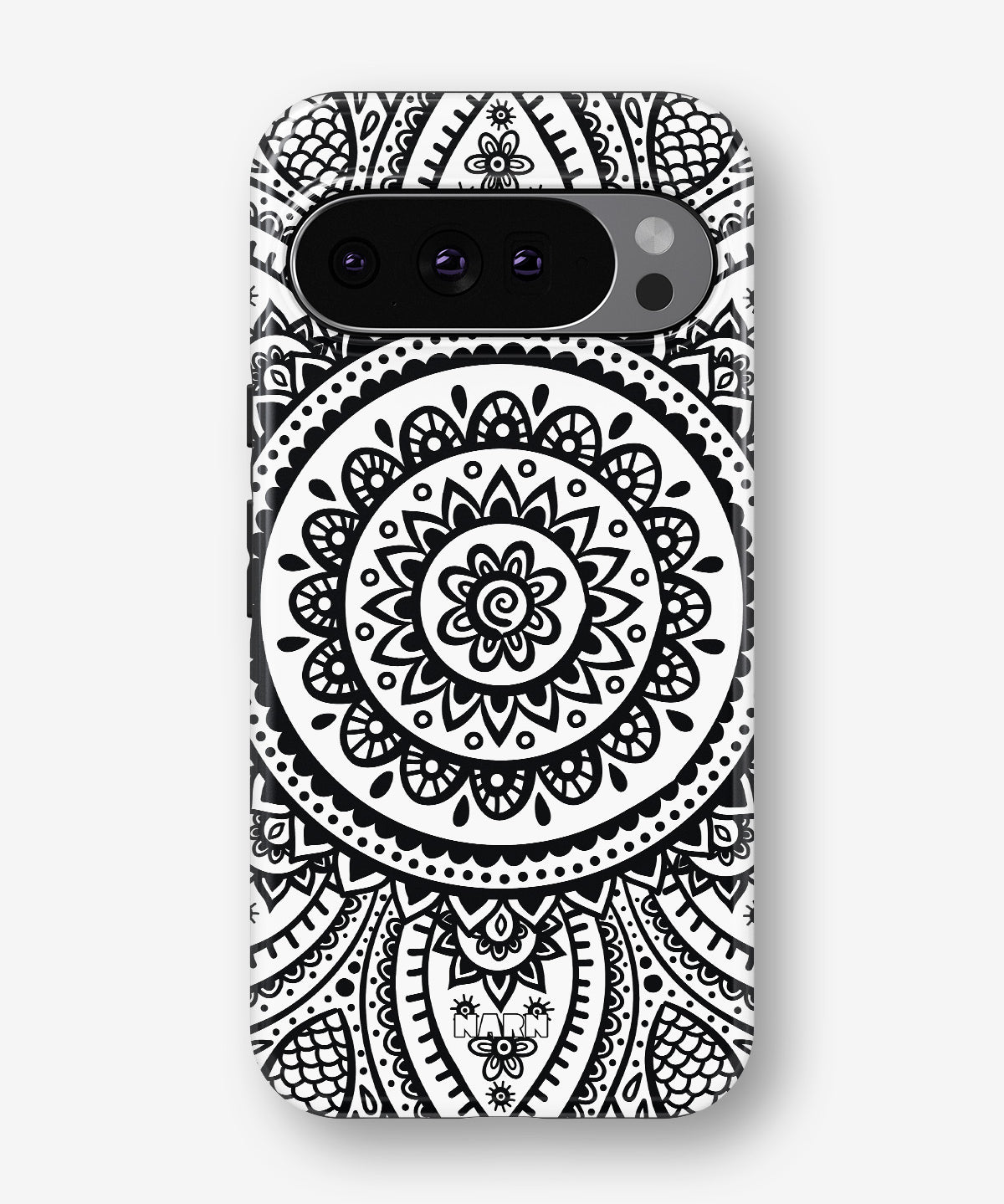 Google Pixel 11 Tough Case – Henna Mandala - View 1