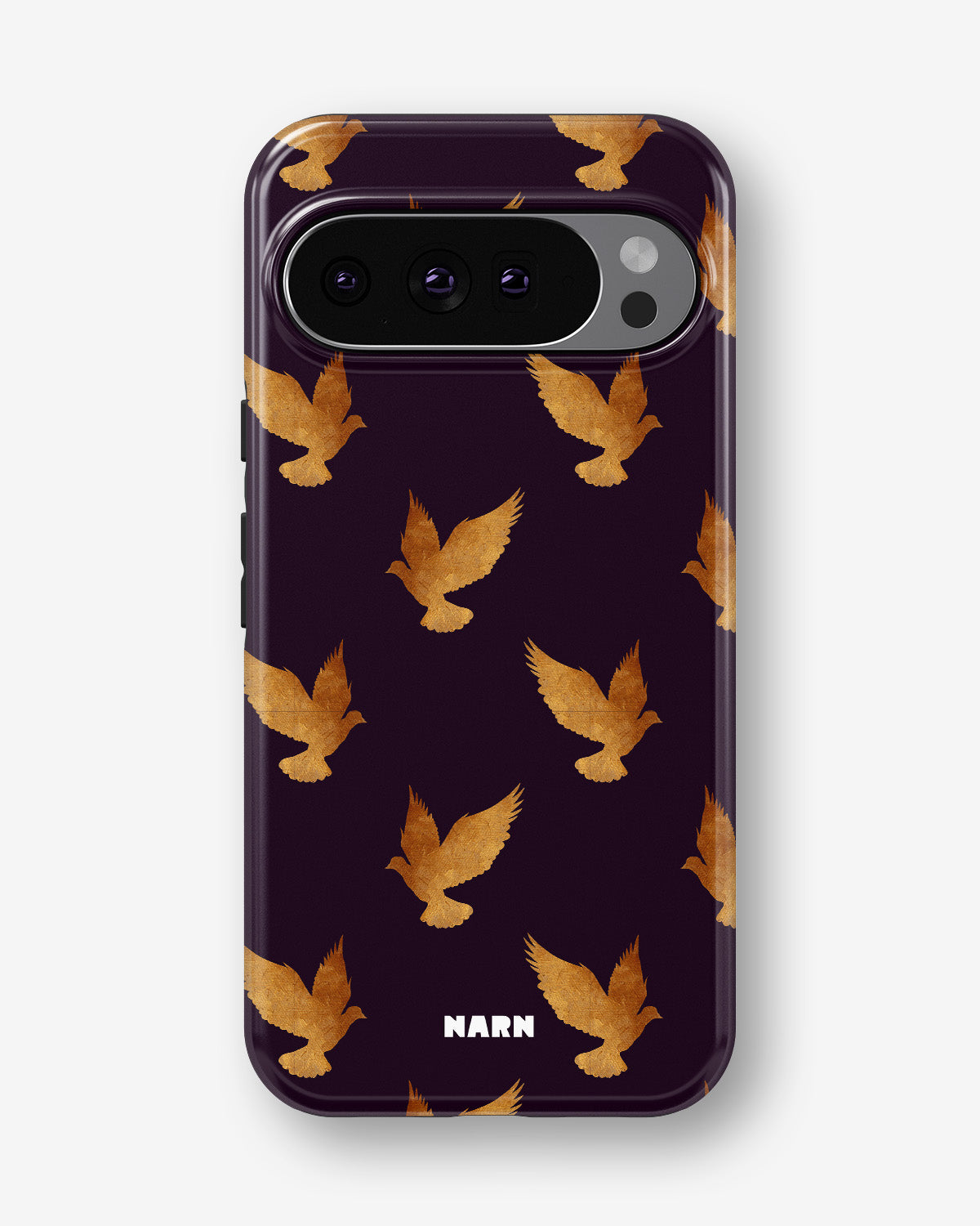 Google Pixel 11 Tough Case – Royal Doves - View 1
