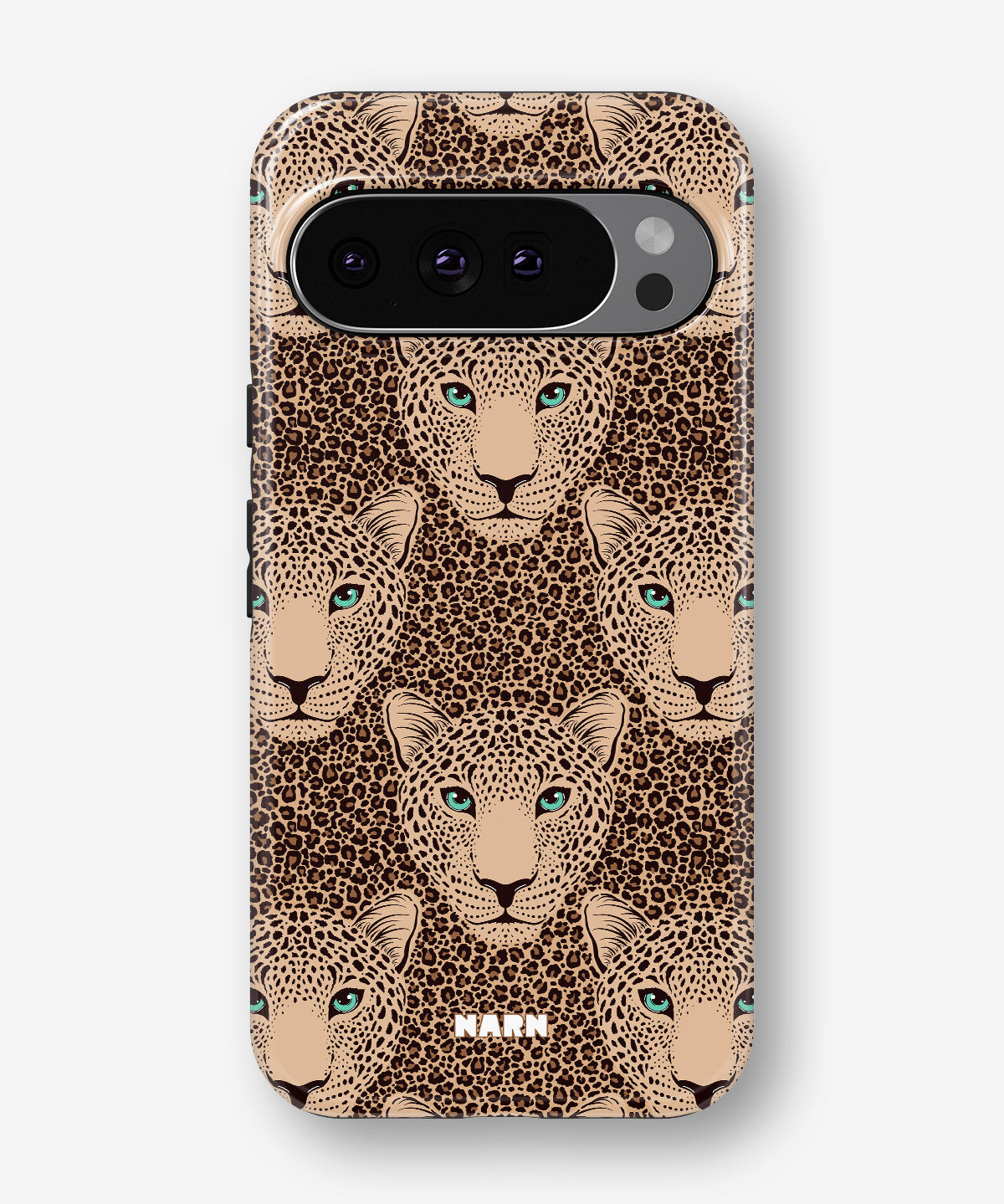 Google Pixel 11 Tough Case – Leopard Gaze - View 1