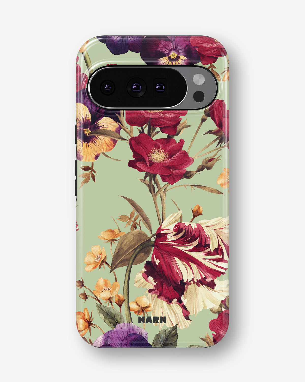 Google Pixel 11 Tough Case – Pansy Pansy - View 1