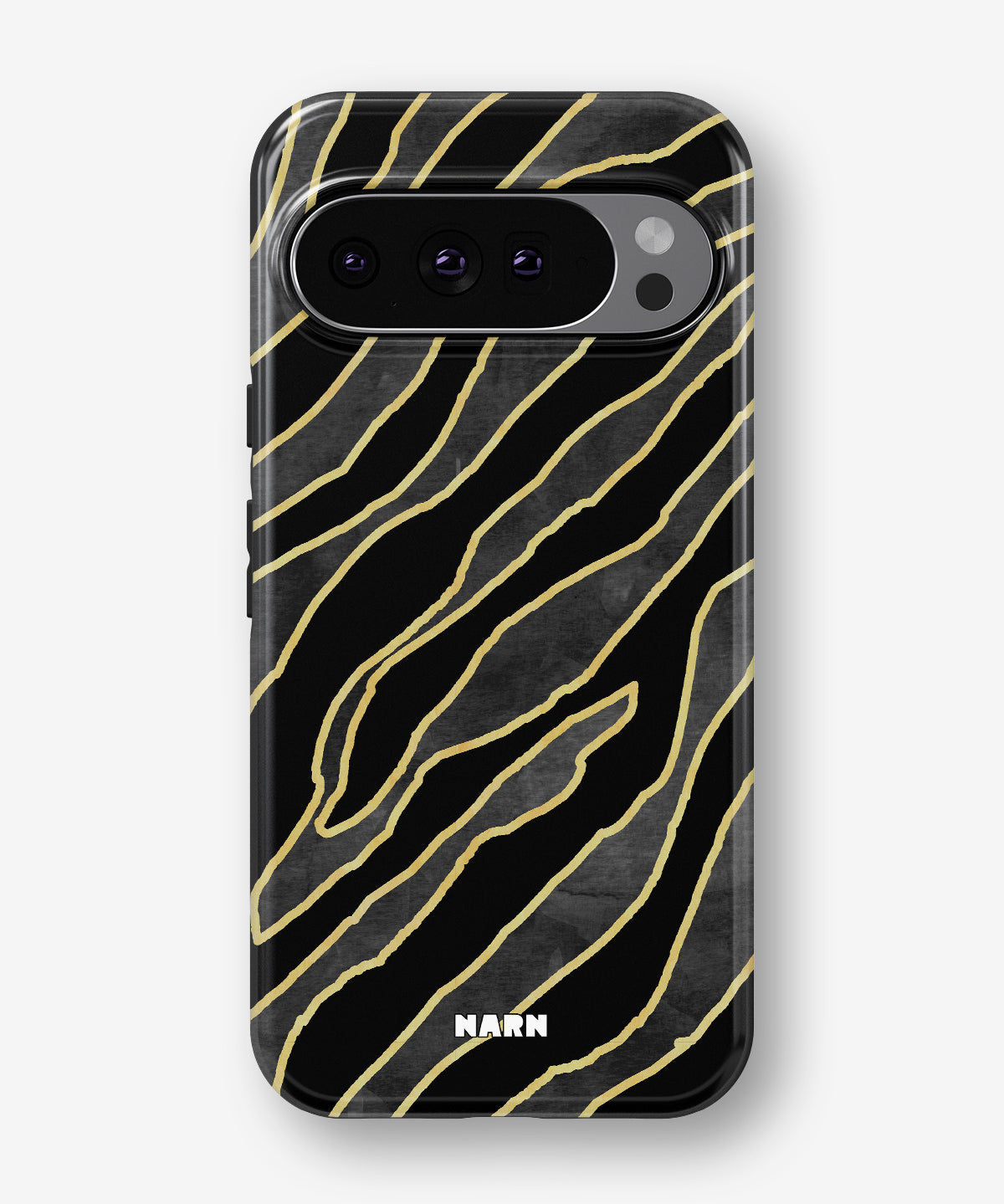 Google Pixel 11 Tough Case – Golden Zebra - View 1
