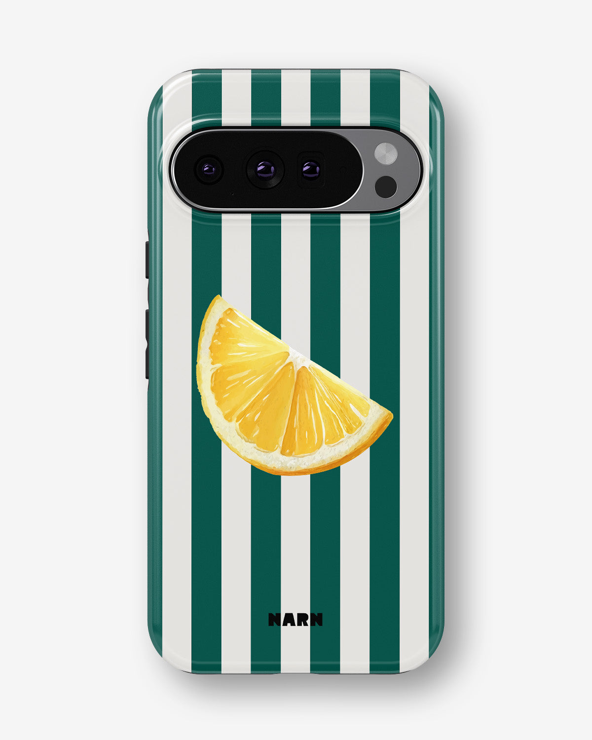 Google Pixel 11 Tough Case – Lemon Stripes - View 1