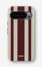 Google Pixel 11 Tough Case – Bordeaux Stripe - View 1