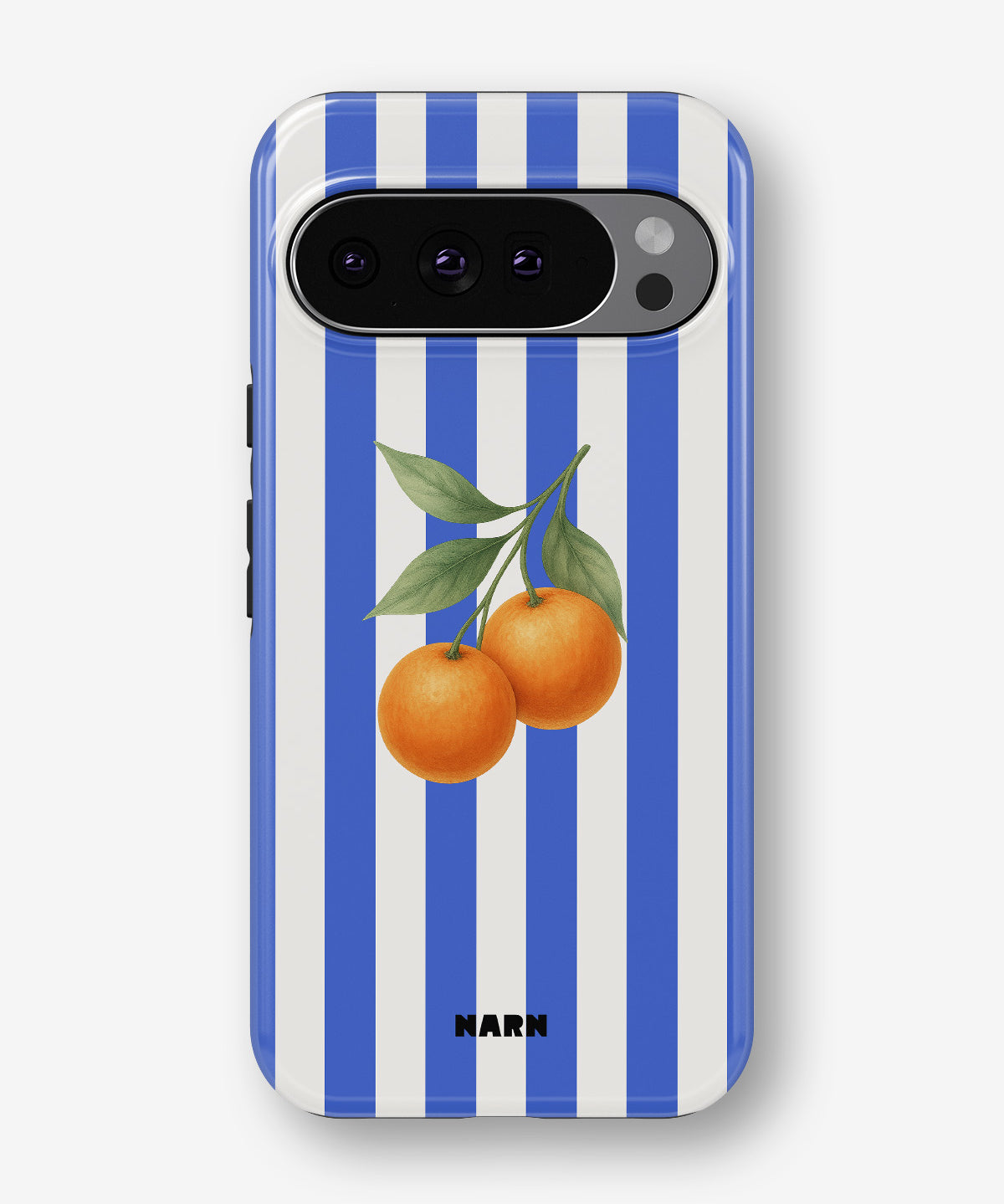 Google Pixel 11 Tough Case – Orange Stripes - View 1