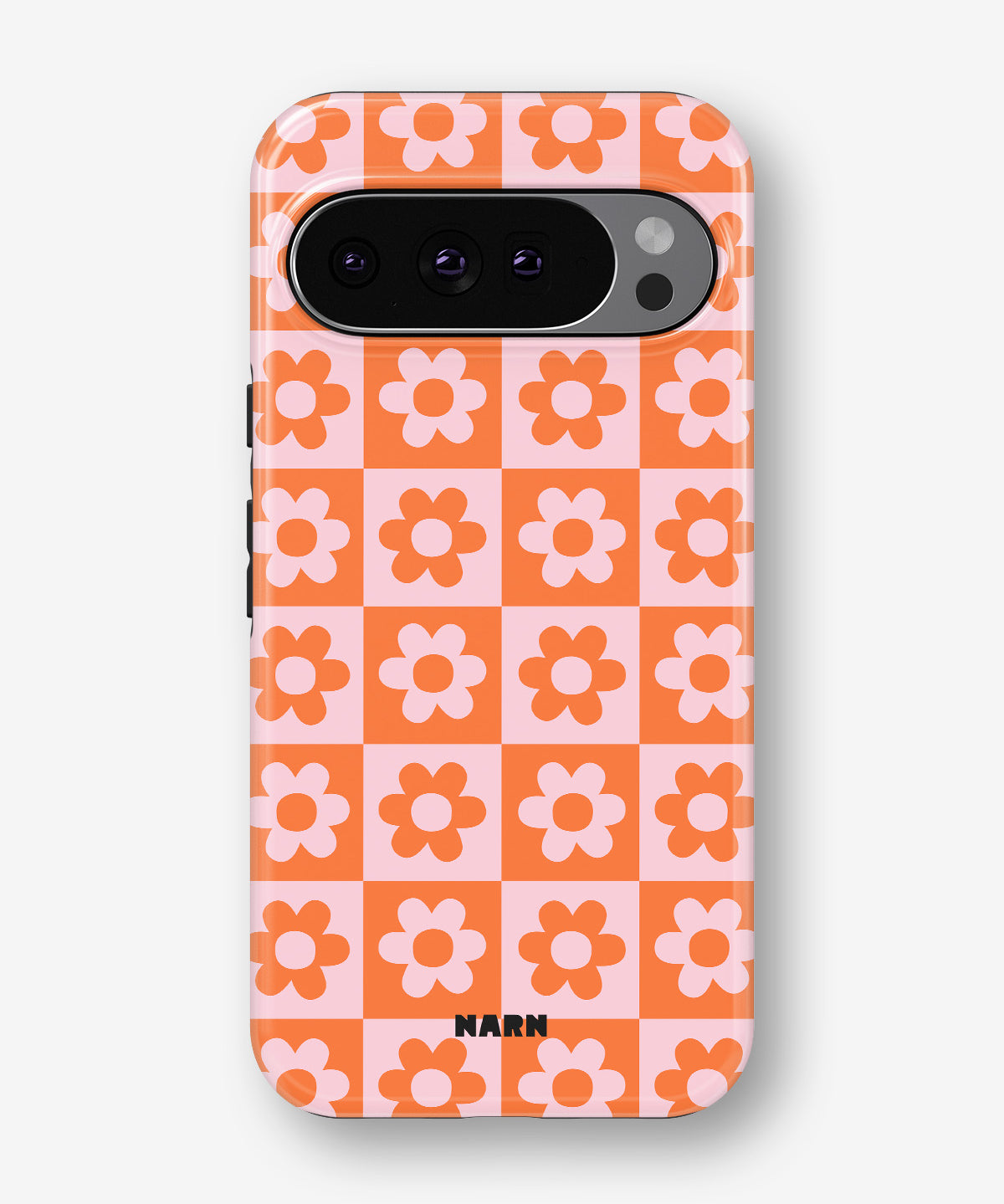 Google Pixel 11 Tough Case – Peach Petals - View 1
