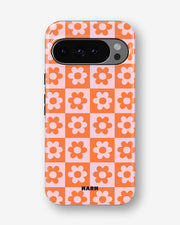 Google Pixel 11 Tough Case – Peach Petals - View 1