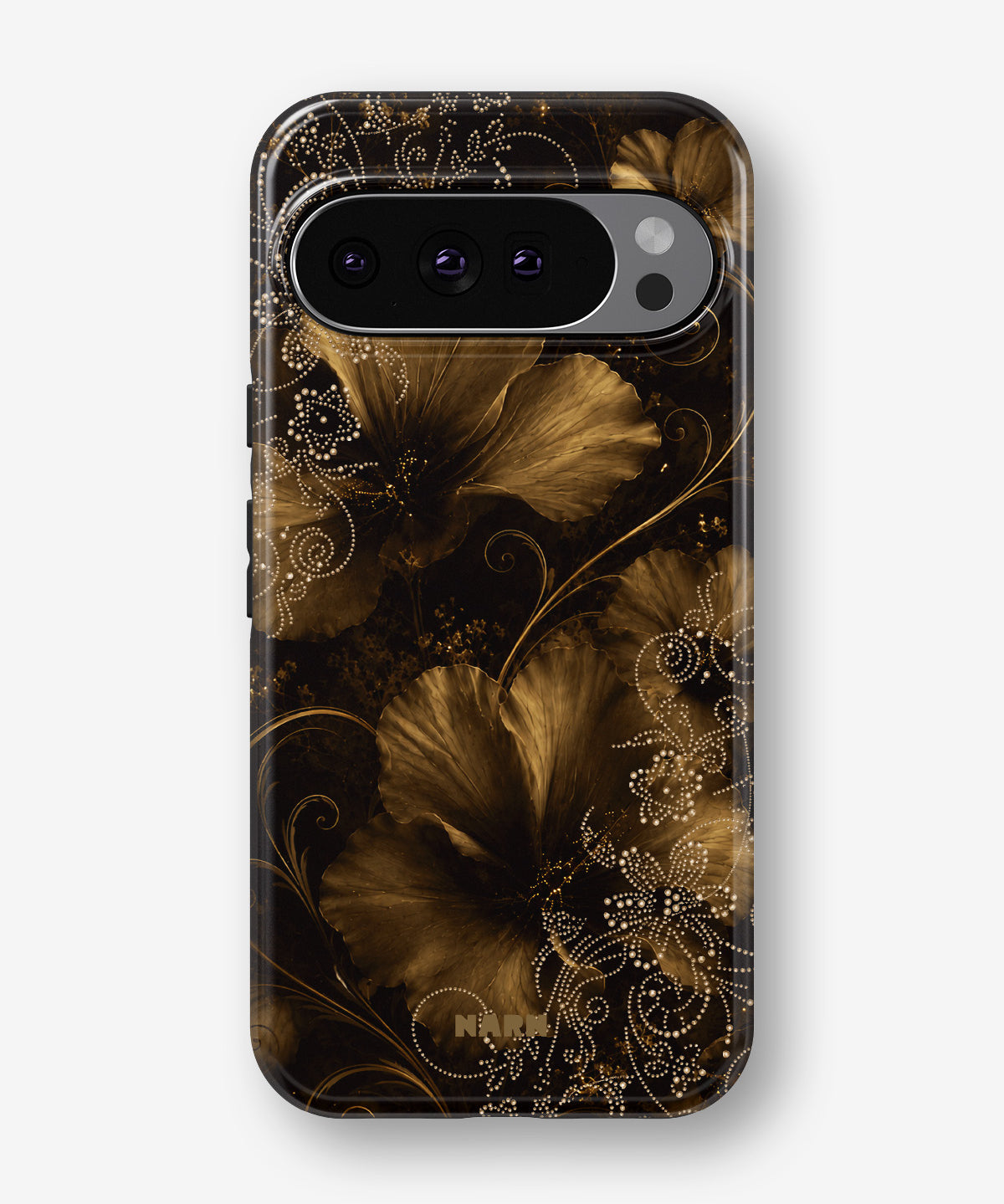 Google Pixel 11 Tough Case – Bloom Noir - View 1
