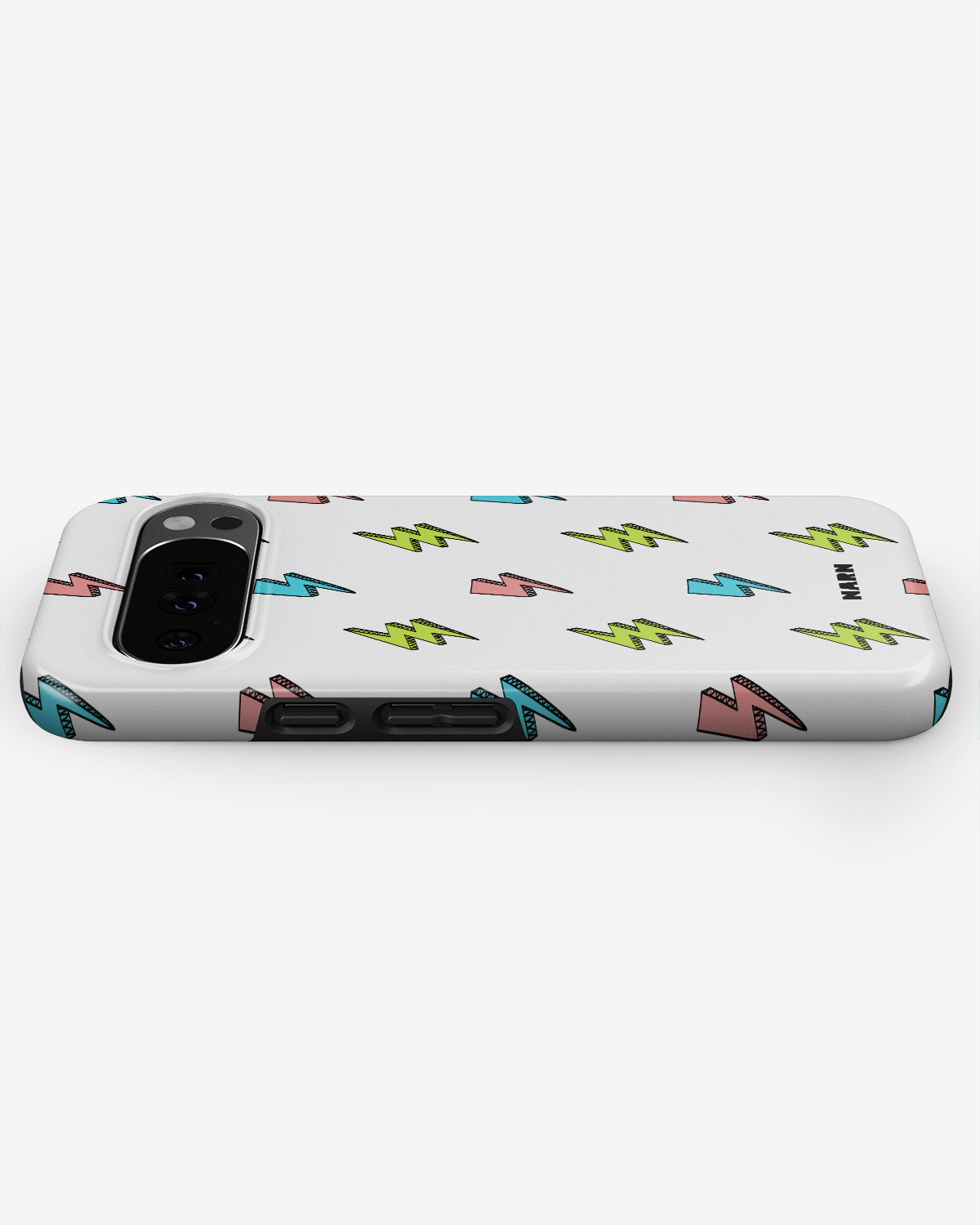 Google Pixel 11 Tough Case – Lightning Bolts - View 3