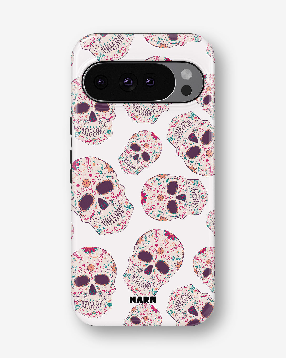 Google Pixel 11 Pro XL Tough Case – Calavera Skulls - View 1