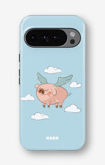 Google Pixel 11 Pro XL Tough Case – Dreamy Pig - View 1