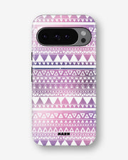 Google Pixel 11 Pro XL Tough Case – Purple Aztec - View 1