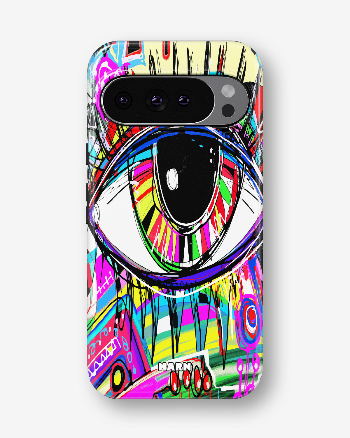Google Pixel 11 Pro XL Tough Case – Abstract Eye - View 1