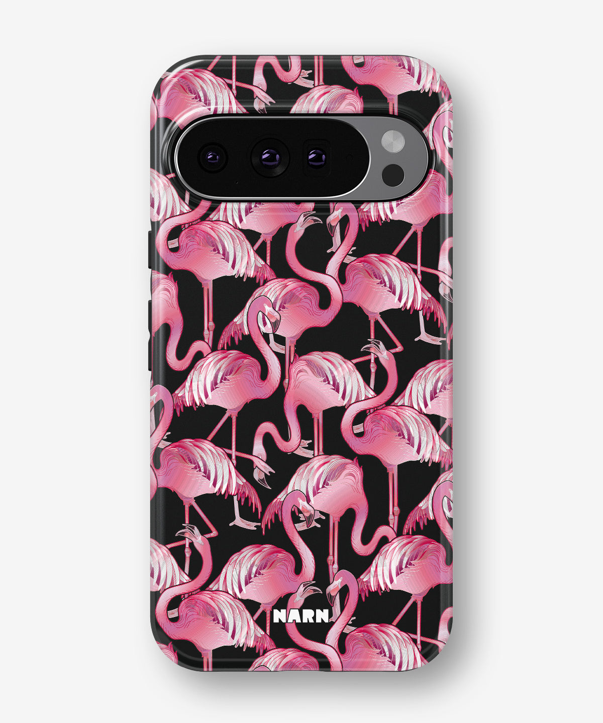 Google Pixel 11 Pro XL Tough Case – Flamingos - View 1