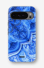 Google Pixel 11 Pro XL Tough Case – Blue Vintage - View 1