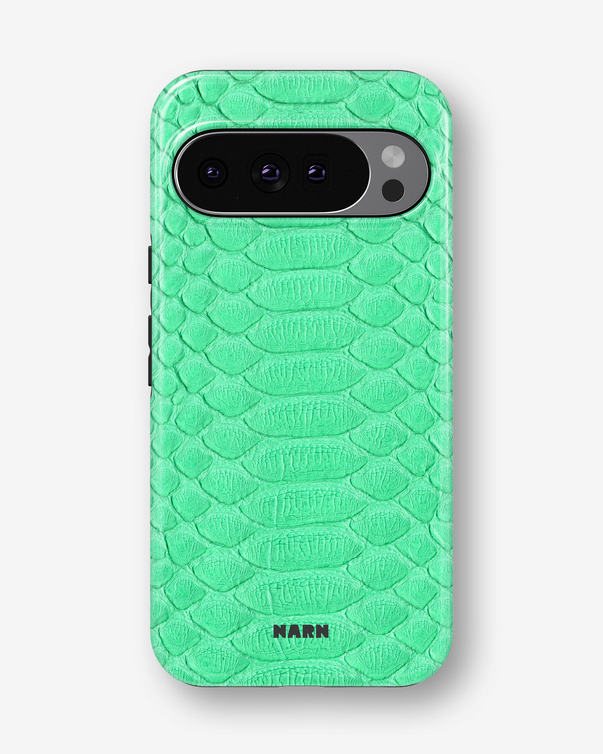 Google Pixel 11 Pro XL Tough Case – Turquoise Snake - View 1