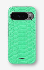 Google Pixel 11 Pro XL Tough Case – Turquoise Snake - View 1