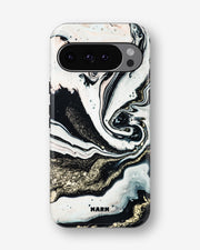 Google Pixel 11 Pro XL Tough Case – Golden Swirl - View 1