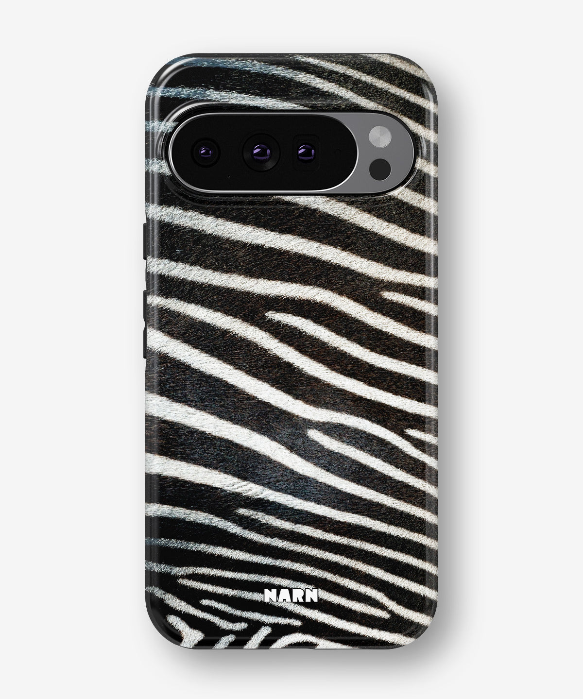Google Pixel 11 Pro XL Tough Case – Zebra Stripe - View 1