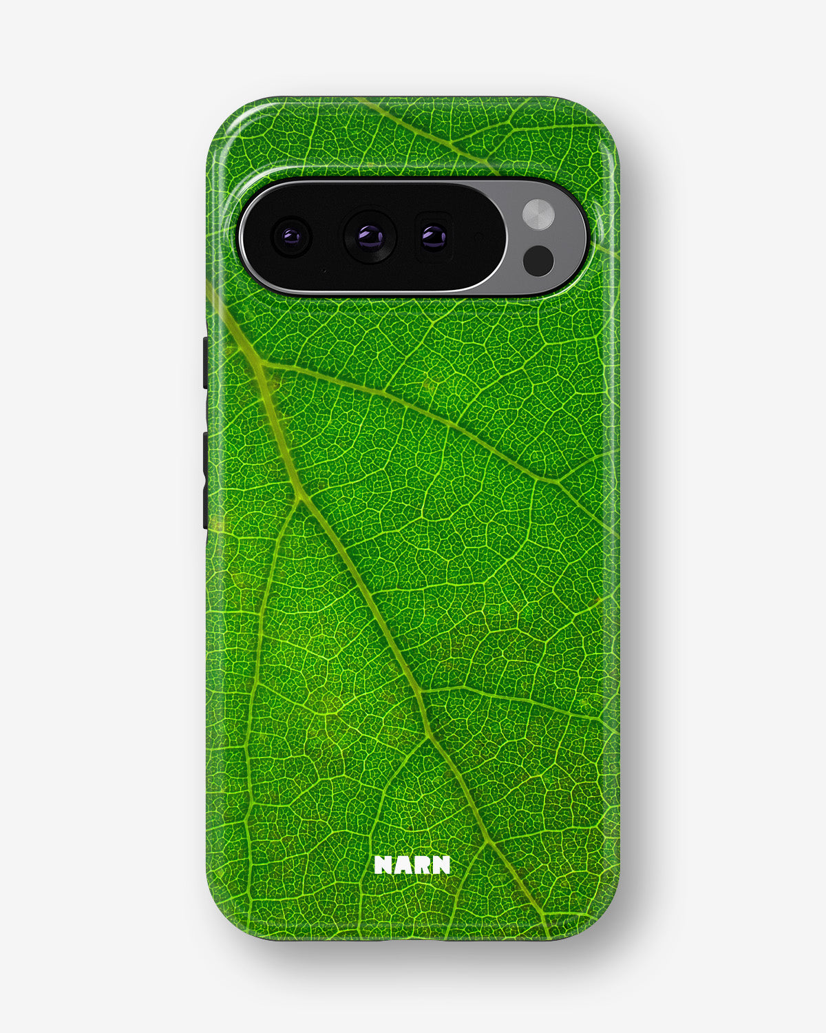 Google Pixel 11 Pro XL Tough Case – Green Leafy - View 1